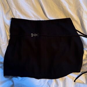 White Fox black skirt